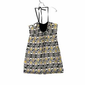 An Original Milly Of New York Dress Women Sz 12 VTG USA Silk Cotton Blend Lined